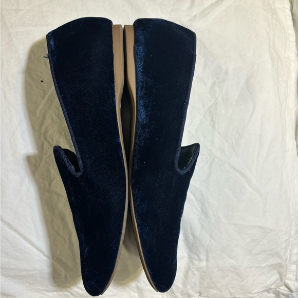 Birdies Midnight Blue Velvet Men's Loafers - Picture 3 of 6